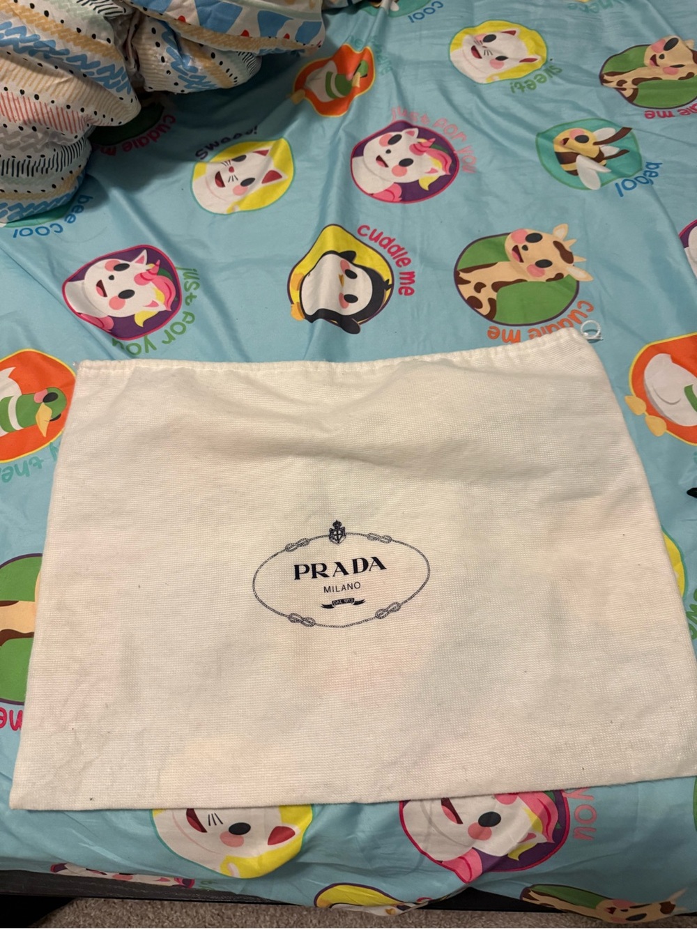 PRADA  Dust Bag - White
